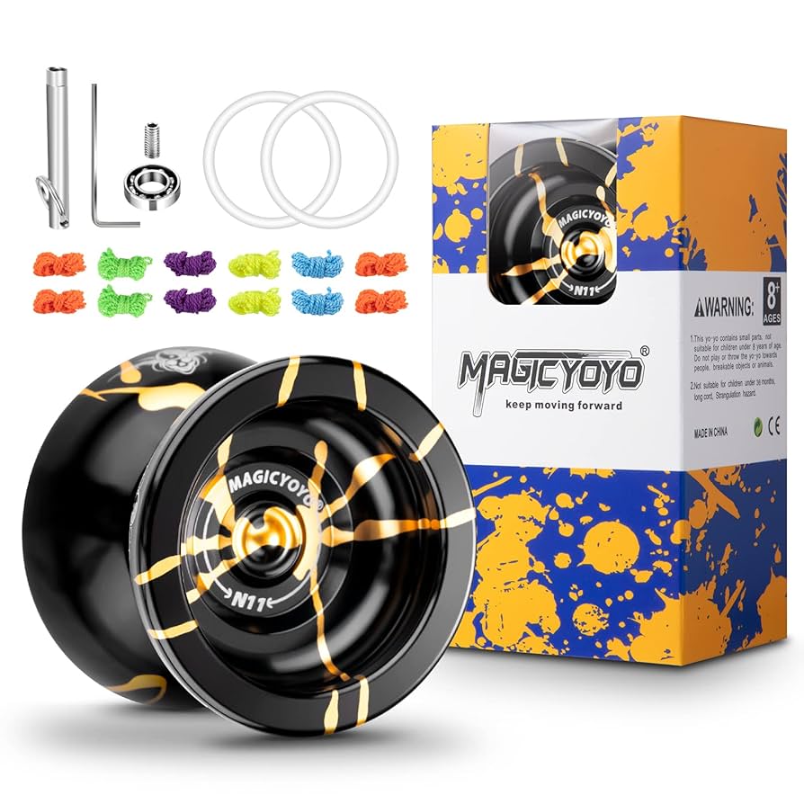 ベイ　ヨーヨー Amazon.com: MAGICYOYO Dual Purpose Yoyos - N11 Blue Splash